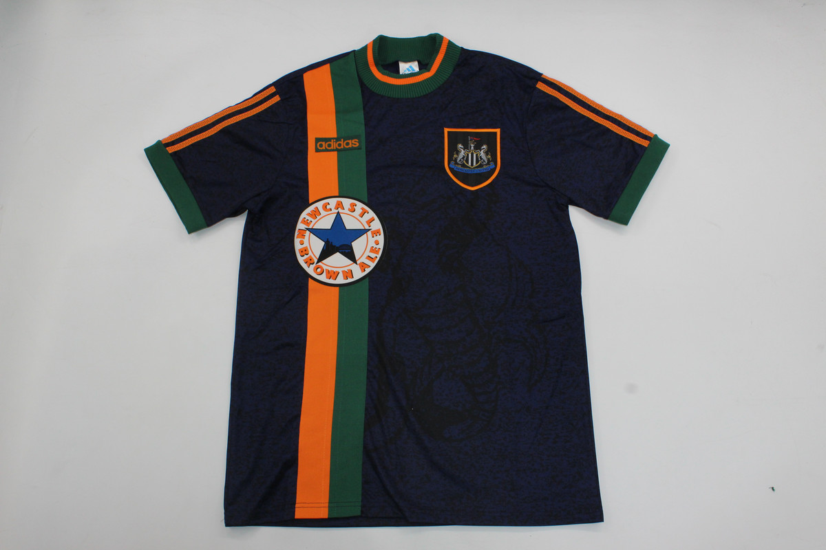 AAA Quality Newcastle 97/98 Away Navy Blue Soccer Jersey